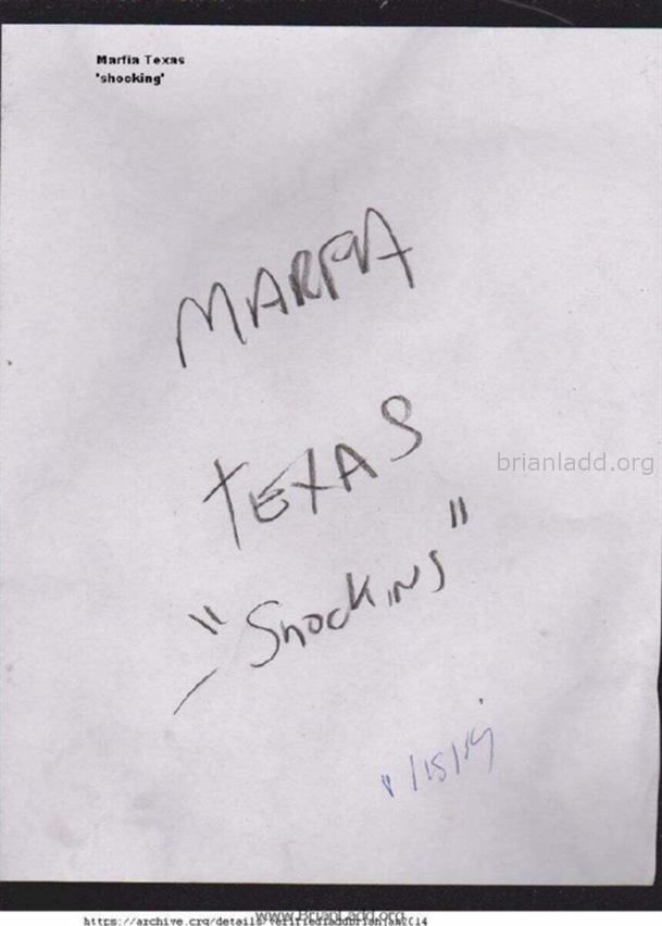 5405 January 15 2014 2 - Marfia Texas 'shocking'...
Marfia Texas 'shocking'
